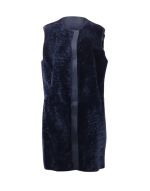 Reversible Shearling Vest