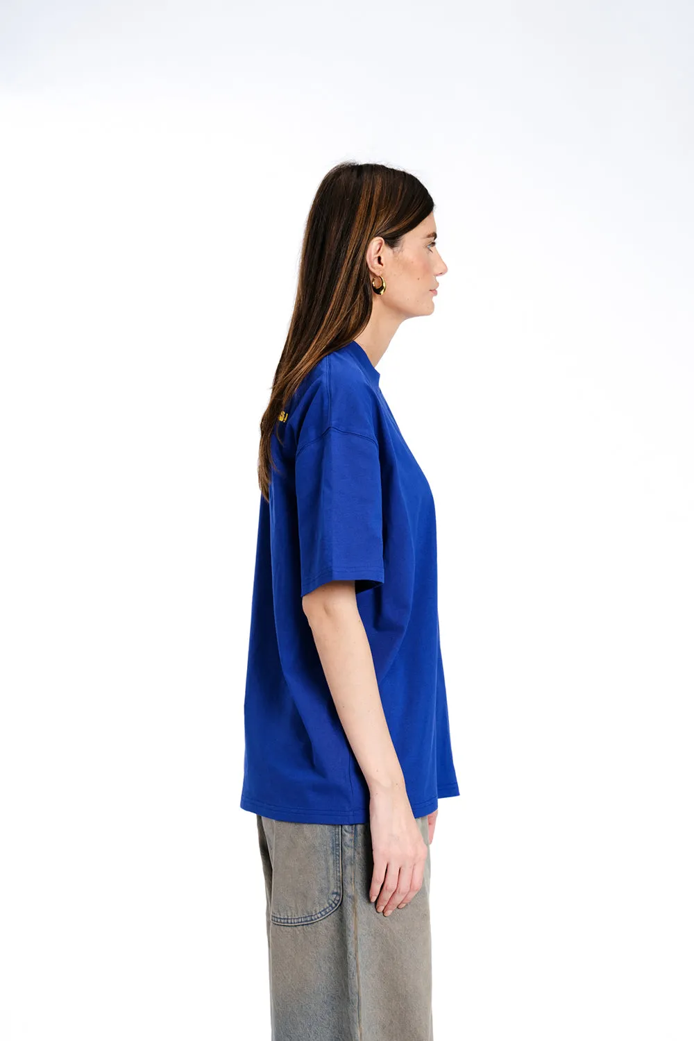 Serving Looks Embroidered Premium Oversized T-shirt