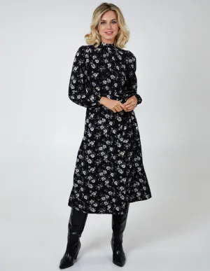 Tie Wrap Midi Dress