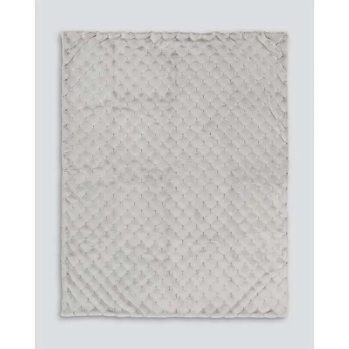 Valentina Grey Throw (Faux Fur)