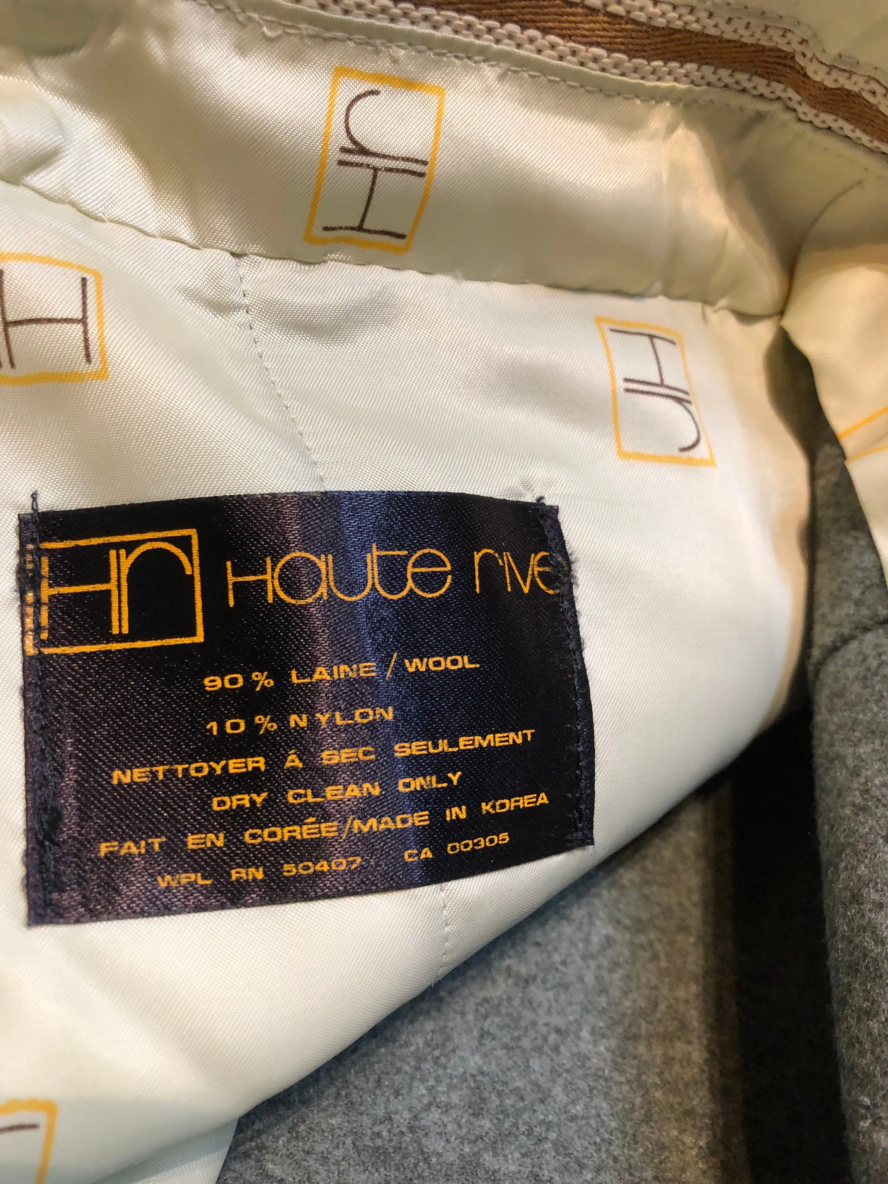 Vintage Haute Rive Wool Pants, NWOT, 39”x35” SOLD