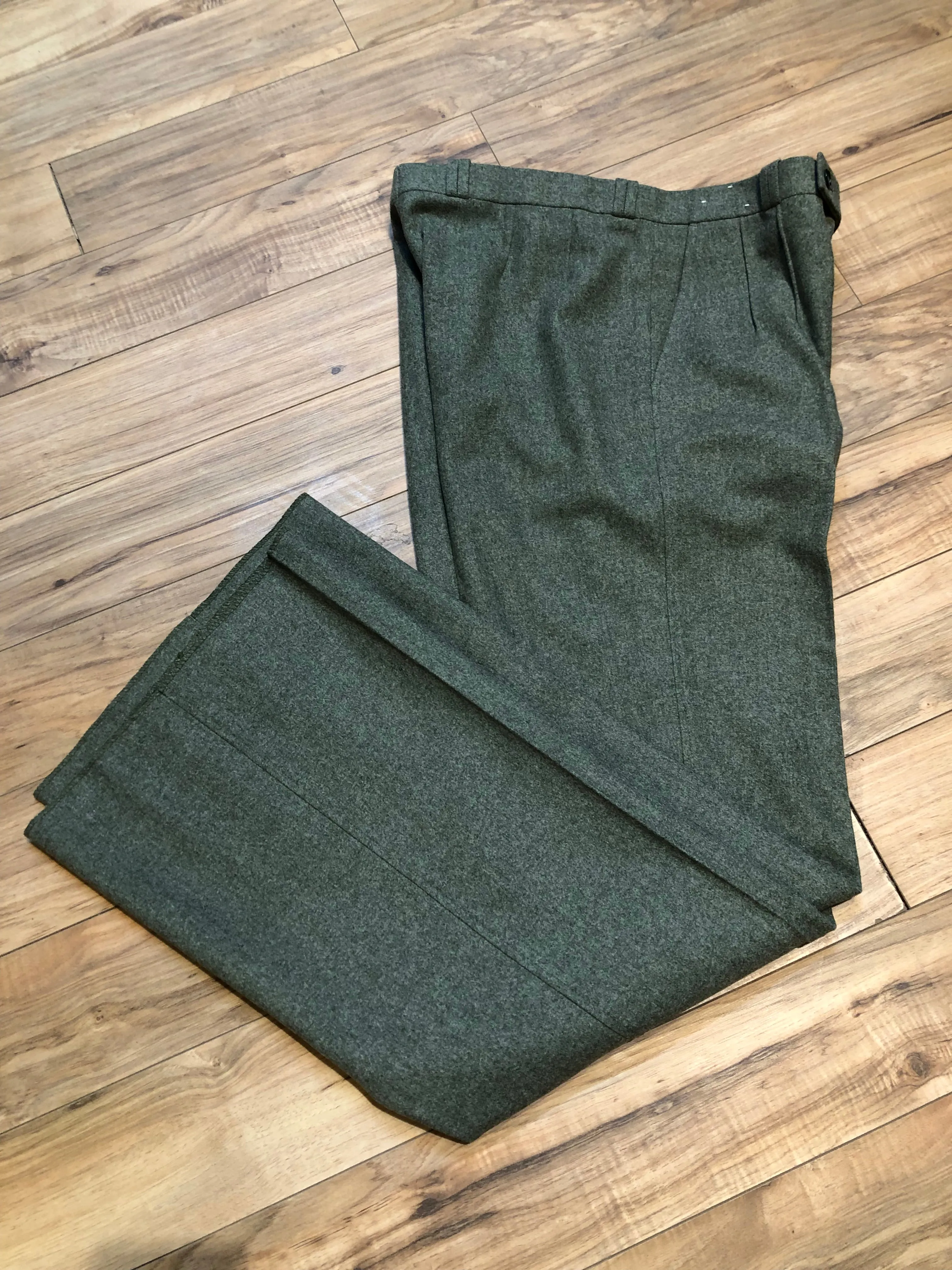 Vintage Haute Rive Wool Pants, NWOT, 39”x35” SOLD