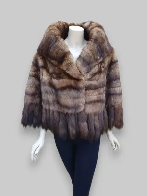 Vintage Russian Sable Cape w/ Tails