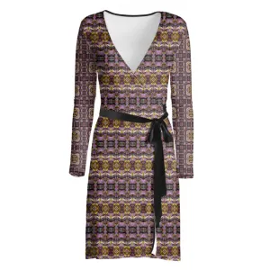 Virginia Autumn 3 Wrap Dress