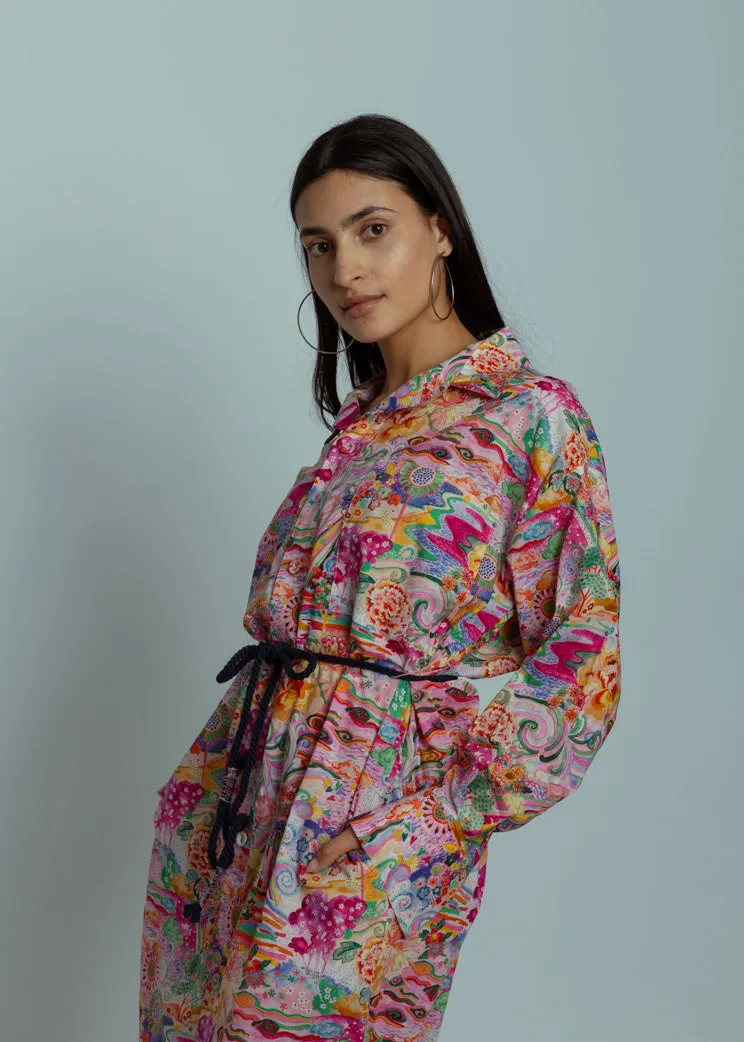 Wear Cissa Tana Lawn Tomboy Shirt Dress