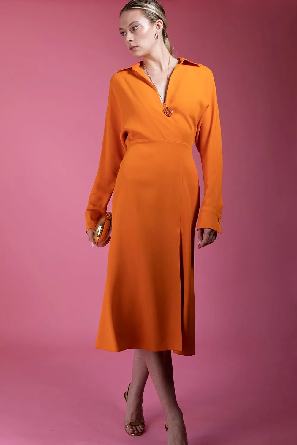 Wrap Front Dress