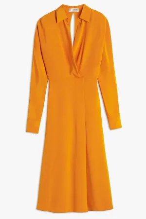Wrap Front Dress