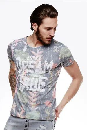 YourNewStyle Men's colourful t-shirt